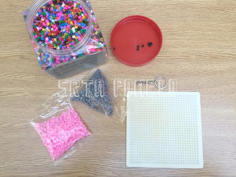 DIY: llavero Pirum Parum de Pyssla.