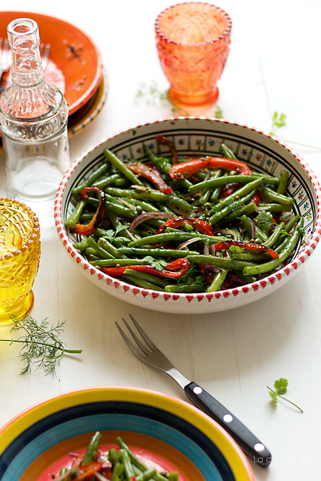 ensalada-judías-aromatizada-hierbas