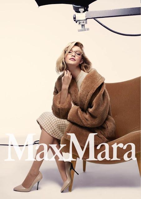 Gigi Hadid posa para la nueva campaña de Max Mara