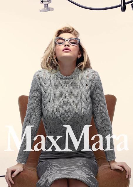 Gigi Hadid posa para la nueva campaña de Max Mara