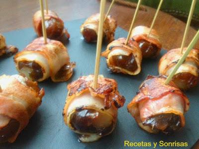 DATILES CON PERA Y BEICON