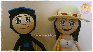 FOFUCHO SUBMARINISTA Y FOFUCHA PLAYERA