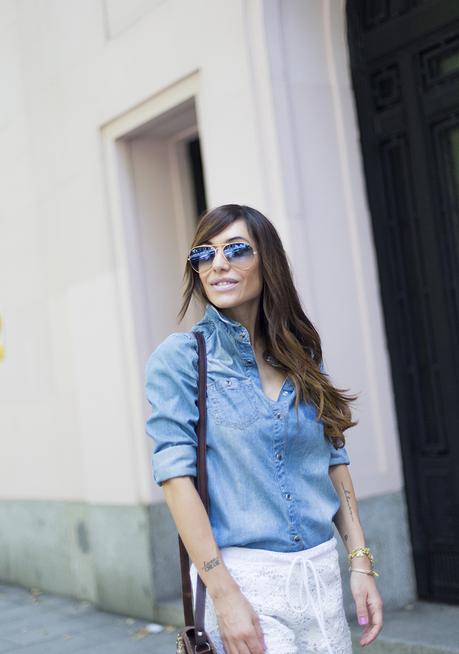 BE BOHOW. SHORTS CROCHÉ