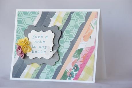 Tarjetas “Just a note to say hello”