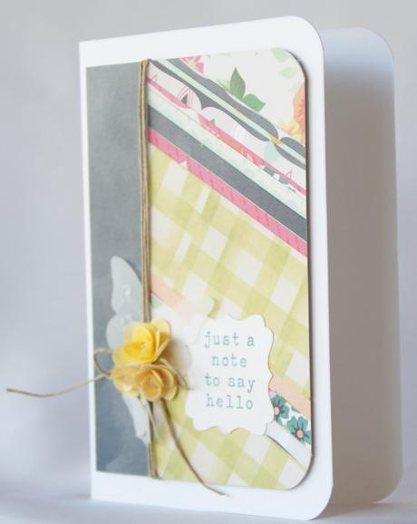 Tarjetas “Just a note to say hello”