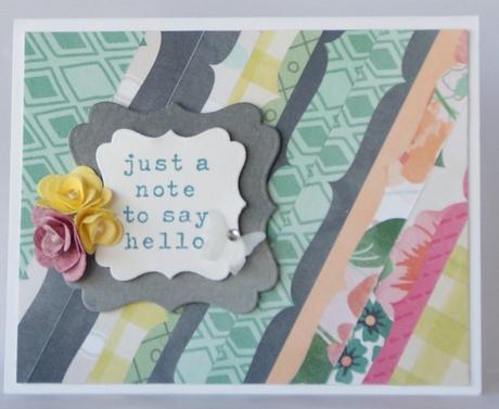 Tarjetas “Just a note to say hello”