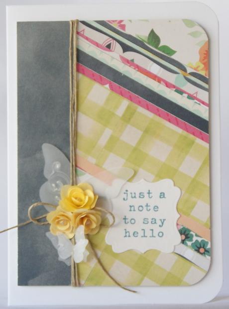 Tarjetas “Just a note to say hello”