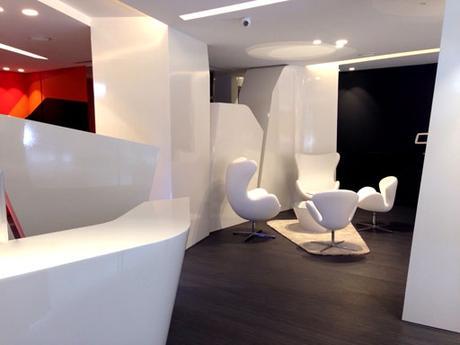 ÚLTIMAS IMÁGENES DE OBRA DE LA REFORMA DE LA CLÍNICA DENTAL EN LEÓN, DISEÑADA POR A-CERO