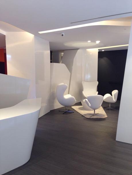 ÚLTIMAS IMÁGENES DE OBRA DE LA REFORMA DE LA CLÍNICA DENTAL EN LEÓN, DISEÑADA POR A-CERO