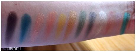 del mar vol II, sleek swatches