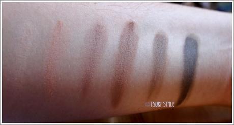 in the city w7 swatches