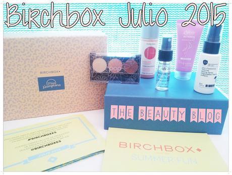 Birchbox Julio 2015 Summer Fun + Códigos productos extra!!! Birchbox Julio 2015 Summer Fun + Códigos productos extra!!!