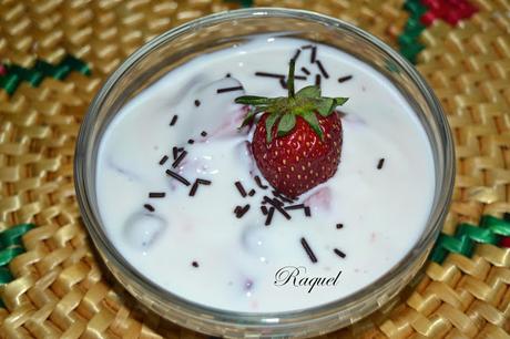 Fresas con Yogur