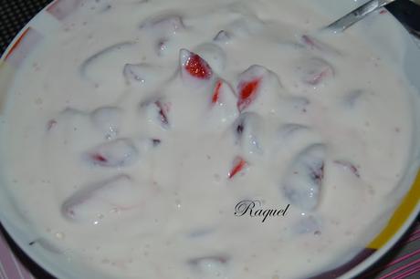 Fresas con Yogur