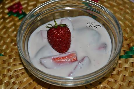Fresas con Yogur