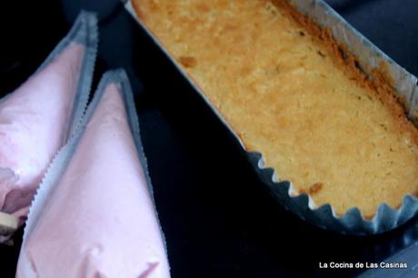 Tarta de Masa Sablée con Mousse de Picota