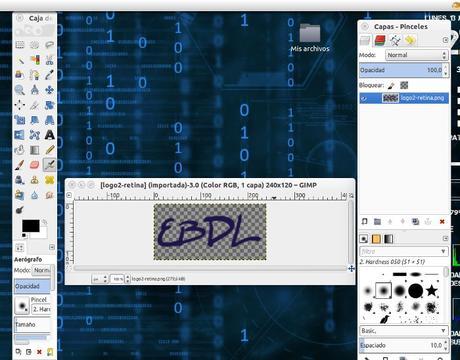 Como poner todas las ventanas de Gimp en una sola