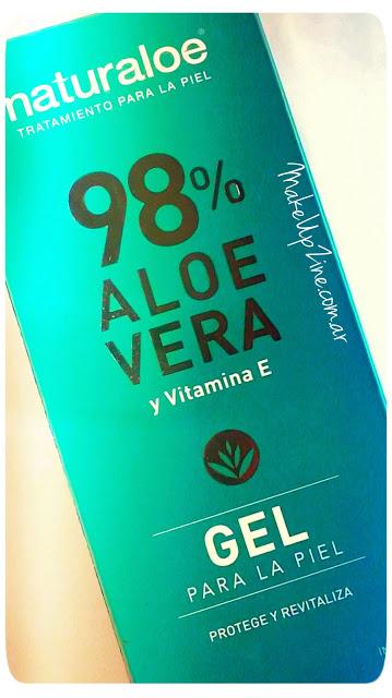 Reseña: 98% Gel puro de Aloe Vera, de Naturaloe.