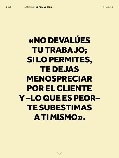 Muster, la revista de diseño que no puede faltar en tu iPad