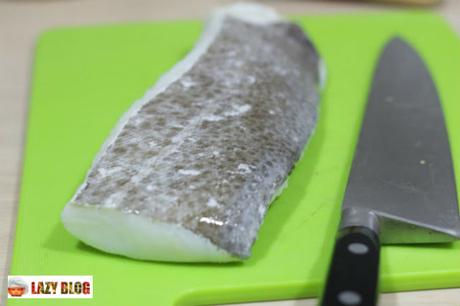 Bacalao confitado con guarnición de arroz glam wedding. Receta ligera