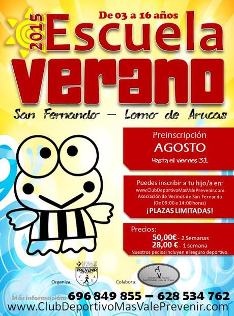 escuela verano arucas