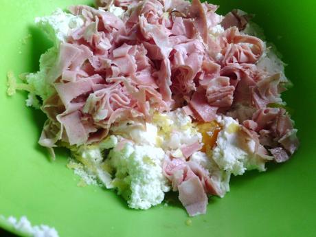 Flores de calabacin rellenas de jamón – Flores de calabacín rellenas de queso – Fiori di zucchine ripiene di ricotta e prosciutto cotto florescalabacinricotta3