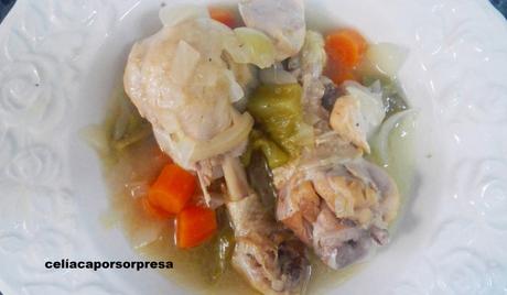 Jamoncitos de pollo a la sidra