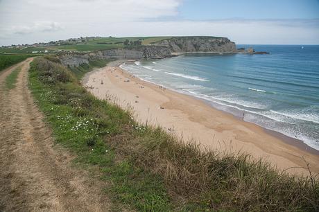 Playa de Langre, costa de Trasmiera
