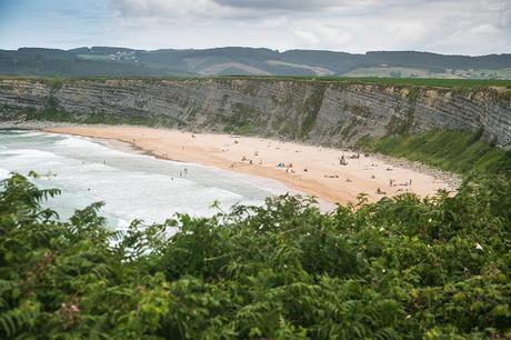 Playa de Langre, costa de Trasmiera