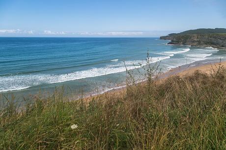 Playa de Langre, costa de Trasmiera