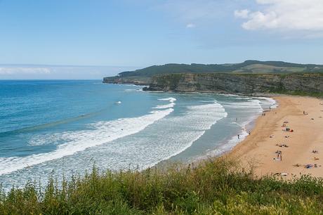 Playa de Langre, costa de Trasmiera