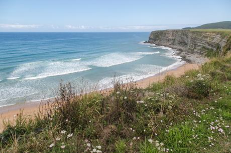 Playa de Langre, costa de Trasmiera