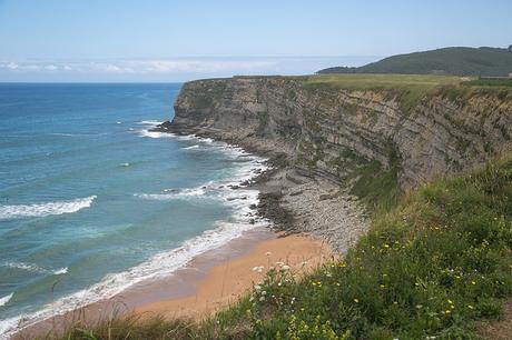 Playa de Langre, costa de Trasmiera