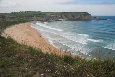 Playa de Langre, costa de Trasmiera