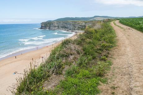 Playa de Langre, costa de Trasmiera