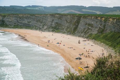 Playa de Langre, costa de Trasmiera