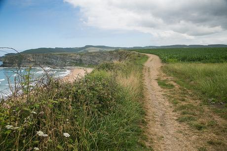 Playa de Langre, costa de Trasmiera