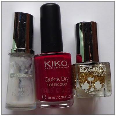 Nail Art Pan de Oro