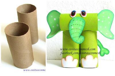 Manualidades para hacer con niños fáciles- bonitos y reciclando