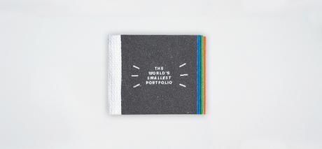 Diseñador crea el portafolio más pequeño del mundo y ahora el currículum del futuro Diseñador crea el portafolio más pequeño del mundo