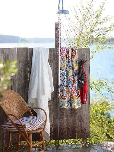 Duchas al aire libre: relax en estado puro.