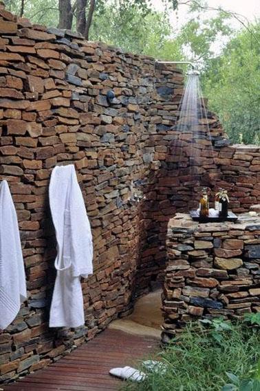 Duchas al aire libre: relax en estado puro.