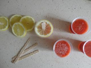 Polos de Sandía y Limón