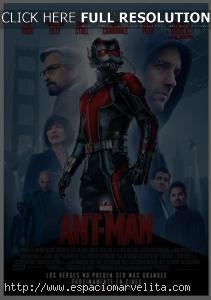 Póster de Ant-Man en español