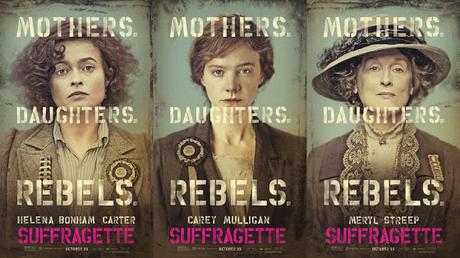 Tres nuevos pósters suffragette motivo 