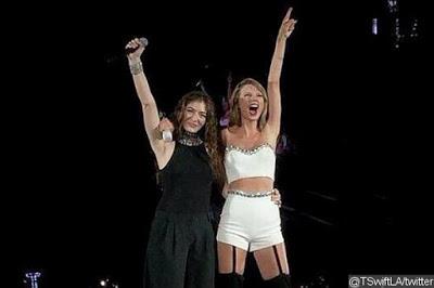 Taylor Swift y Lorde cantan “Royals” en Washington