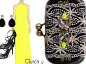 clutch perfecto para vestido amarillo