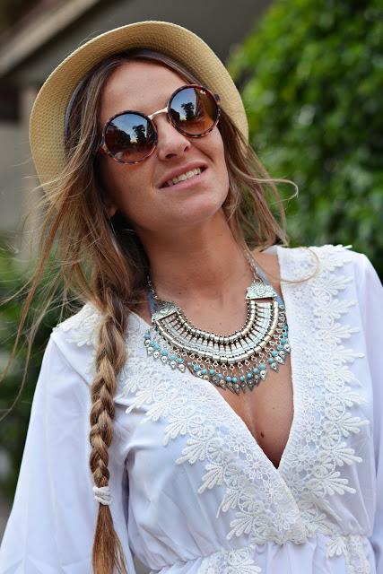 WHITE ROMPER WHITE ROMPER