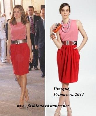 Dña. Letizia, todo glamour en la Academia de San Javier