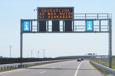 Finalizada la M-43, primera autopista que une Hungría y Rumanía